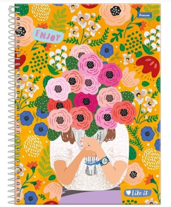 CADERNO C.D. 1X1 LIKE IT
